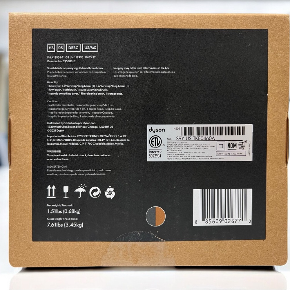 Dyson Airwrap Multi-Styler Complete Long (Prussian Blue/Rich Copper) *BRAND NEW* - Picture 2 of 7